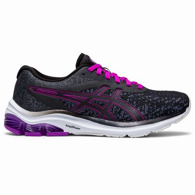 Asics Gel-Pulse 12 Knit - Naisten Juoksukengät - Syvä Harmaat/Syvä Harmaat